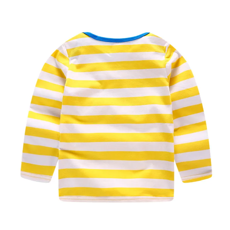 Детская футболка с длинным рукавом в полоску на возраст 18 6 лет|tshirt kids boys|tshirt kidsboys