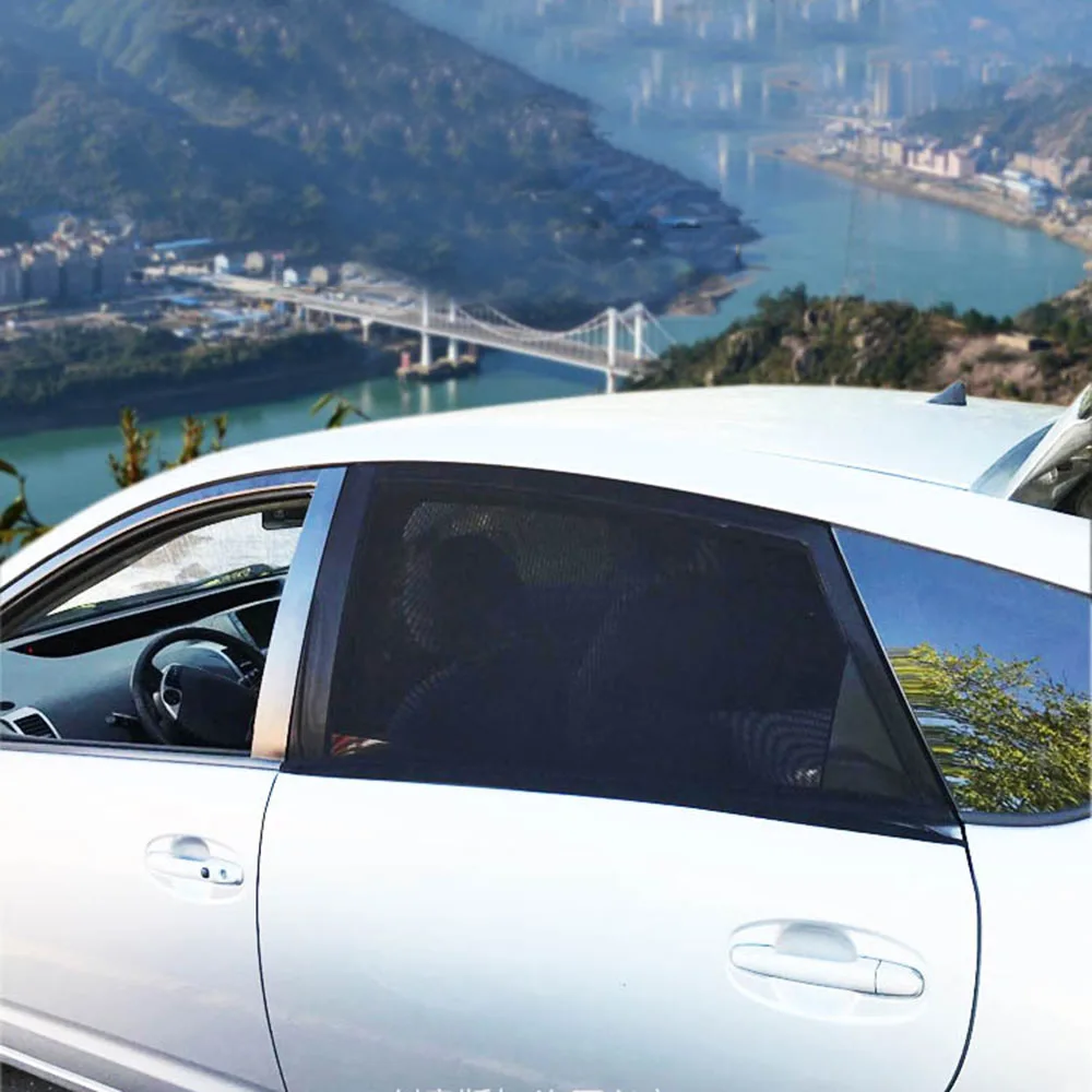 2 шт. автомобильные солнцезащитные козырьки черные|Боковое окно| |