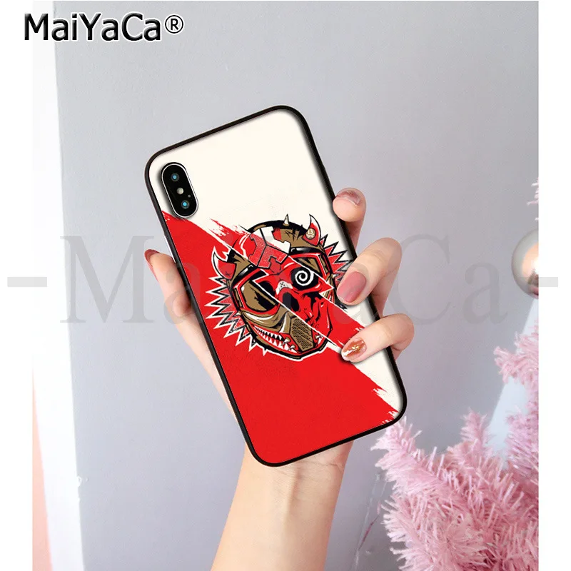 MaiYaCa defqon 1 ТПУ черный чехол для телефона чехол для Apple iPhone 8 7 6 6S Plus X XS MAX 5 5S SE XR чехол - Цвет: 8