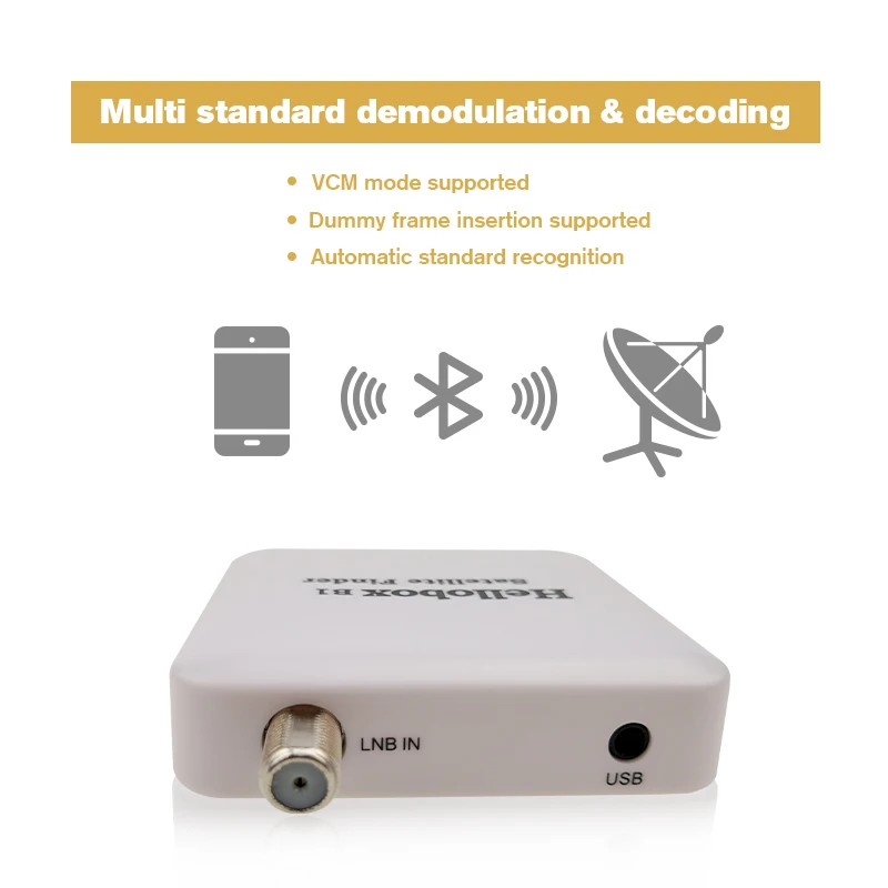Digital Bluetooth Satellite Finder Meter With Android System APP For DVB TV Receiver | Электроника