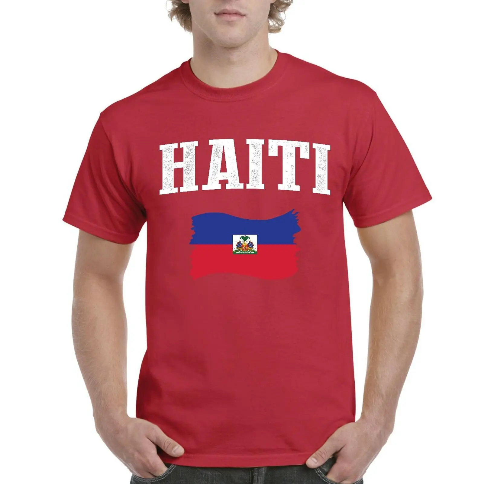 Haiti мужские футболки Футболка|Мужские футболки| |