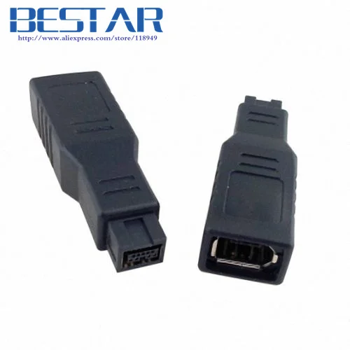 Адаптер IEEE 1394 IEEE1394 6PIN Female к 1394b 9PIN male firewire от 400 до 800 | Компьютеры и офис