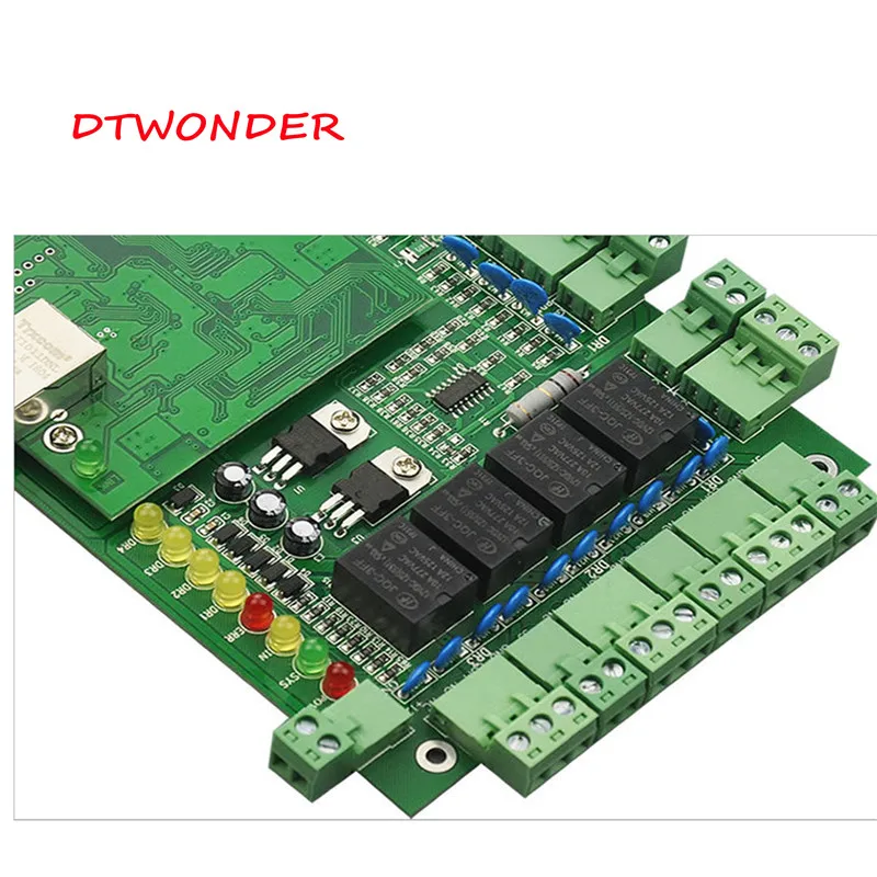 Плата управления доступом dtwмозер рандомное управление rfid TCP IP RJ45 и панель