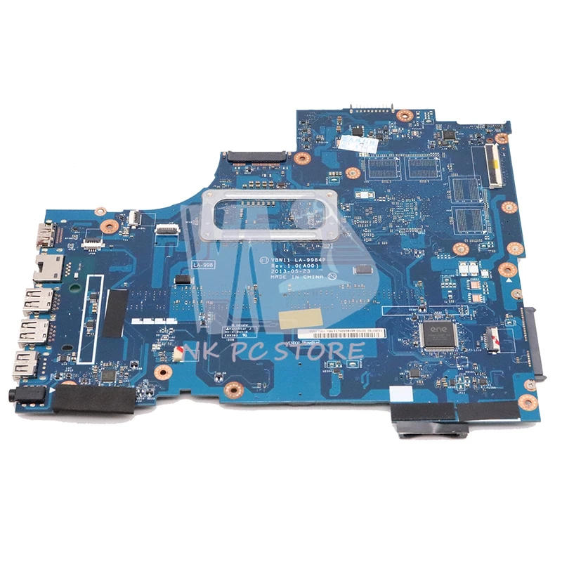 NOKOTION материнская плата для ноутбука Dell Inspiron 3737 5737 Материнская плата ноутбука VBW11 LA-9984P CN-0D9D5C 0D9D5C D9D5C основная плата SR16Z I7-4500U Процессор