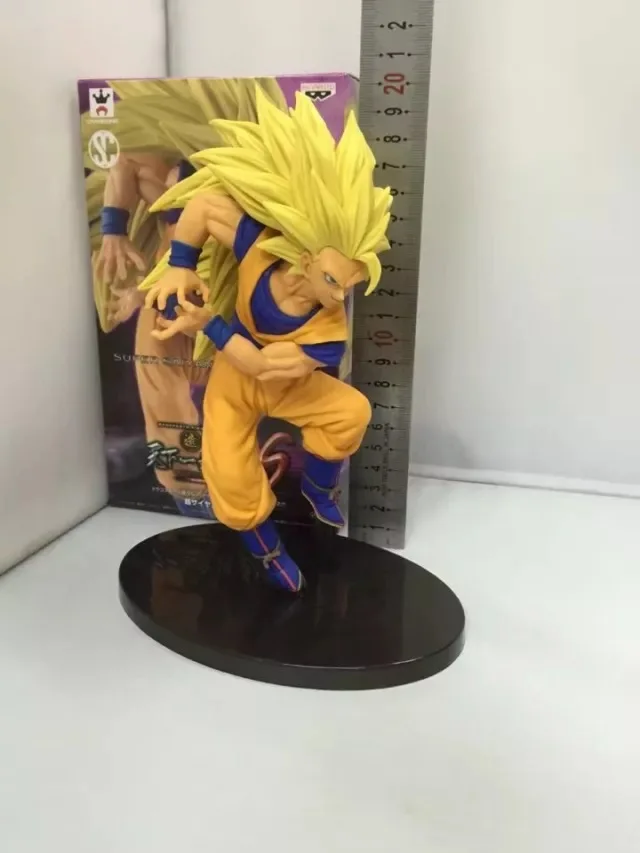 20 см dragon ball Супер saiyan три боевой урон Edition Сон Гоку какаротто фигурку игрушечные