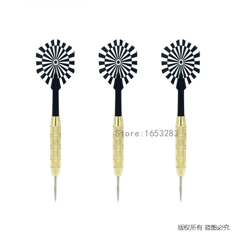 Высокое качество 26 г Железный корпус стальной наконечник нейлон/пластик дартсы