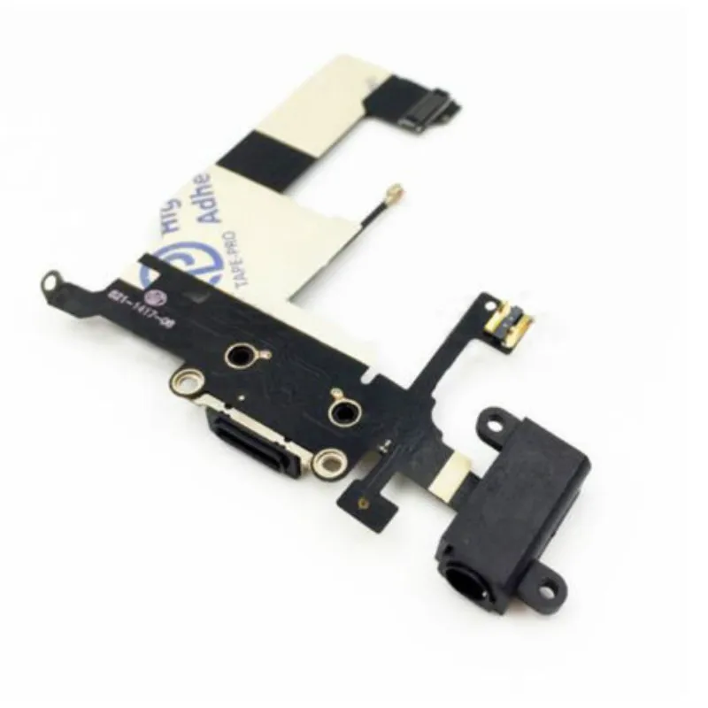 Наушники звуковая док станция разъем для зарядки данных USB порт Flex Apple iPhone 5|Шлейфы