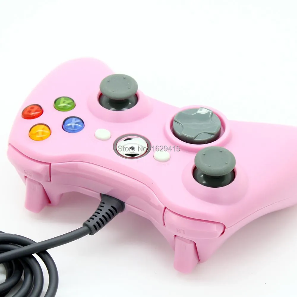 USB проводной Joypad геймпад для Microsoft Xbox 360 консоли контроллер черный белый цвет
