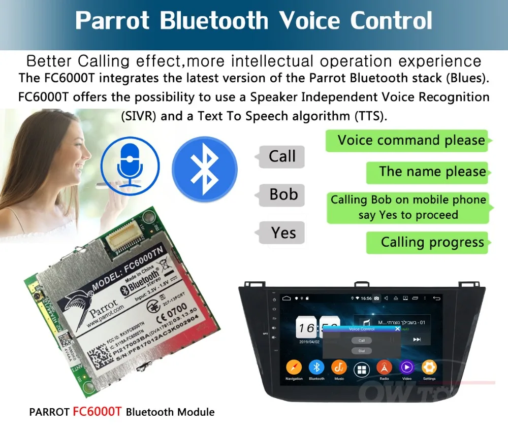 10," ips 8 ядерный 4G+ 64G Android 9,0 автомобильный dvd-плеер для Фольксваген Tiguan L gps навигация радио попугай BT DSP