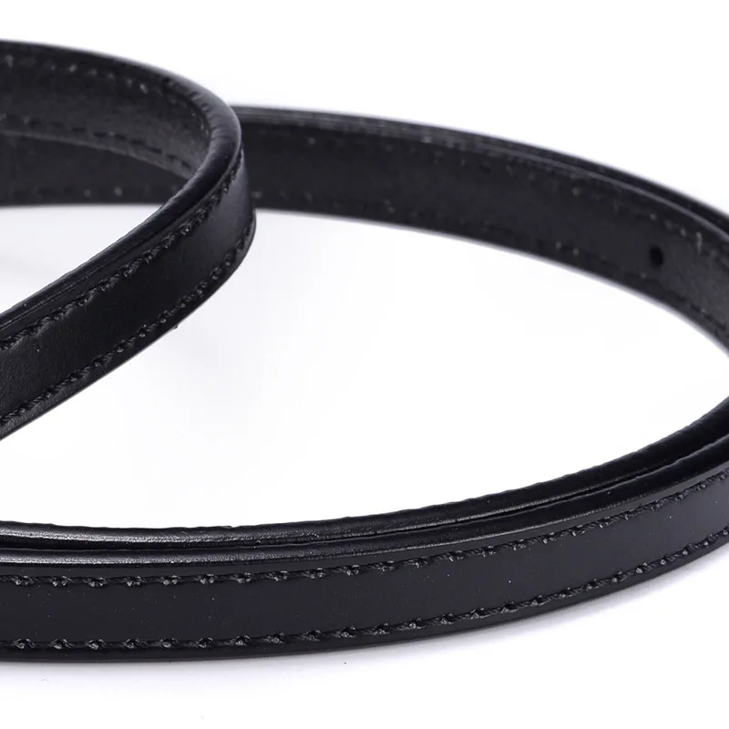 Элегантные пояса из натуральной кожи для женщин платье черного и коричневого