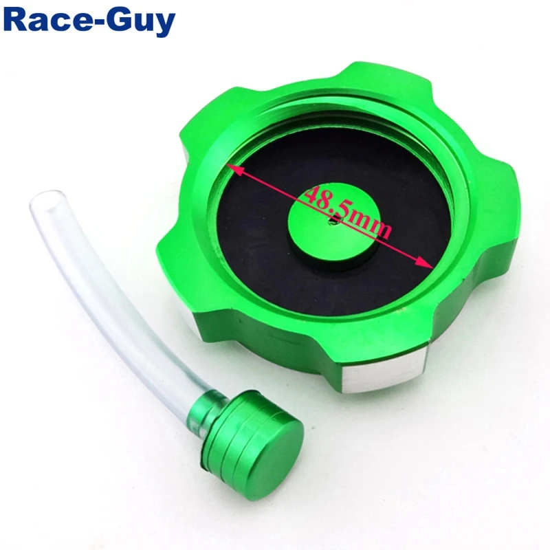 Зеленая алюминиевая крышка топливного бака с ЧПУ для китайского мотоцикла Braaap