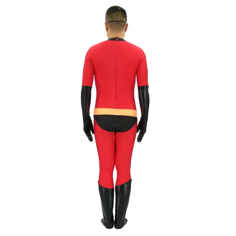 

Kids Adult Incredible Superhero Cosplay Costumes Halloween Family The Incredibles Costume Spandex Lycra Jumpsuits Bodysuits C064