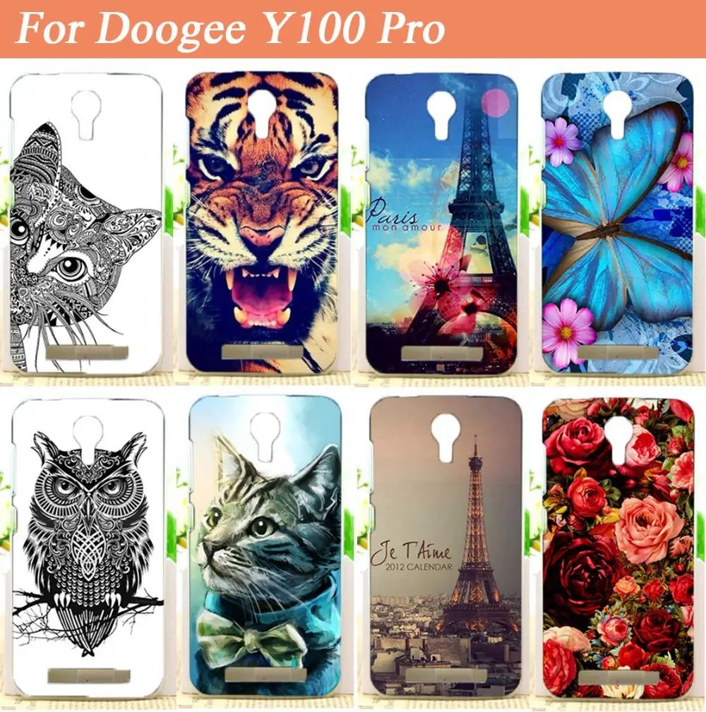 Чехол Для Doogee Valencia 2 Y100 Pro высококачественный цветной Мягкий защитный чехол из ТПУ