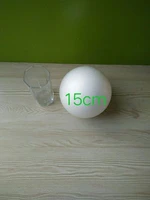 polystyrene styrofoam white foam ball party wedding decoration ball kids diy handmade crafts balls 18cmdiameter 1 piece