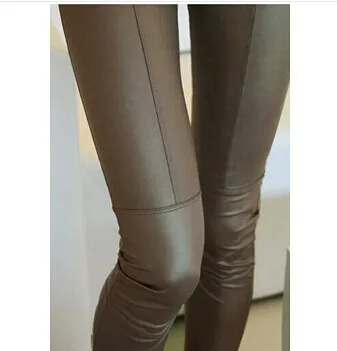 Женские кожаные леггинсы Bohocotol S-XL 2019 облегающие брюки из искусственной кожи