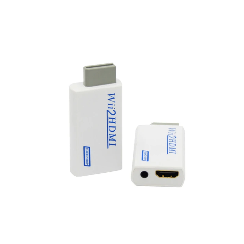 Для wii в HDMI конвертер wii 2HDMI с 3,5 мм аудио видео выход автоматический адаптер с поддержкой NTSC 480i PAL 576i 1080P