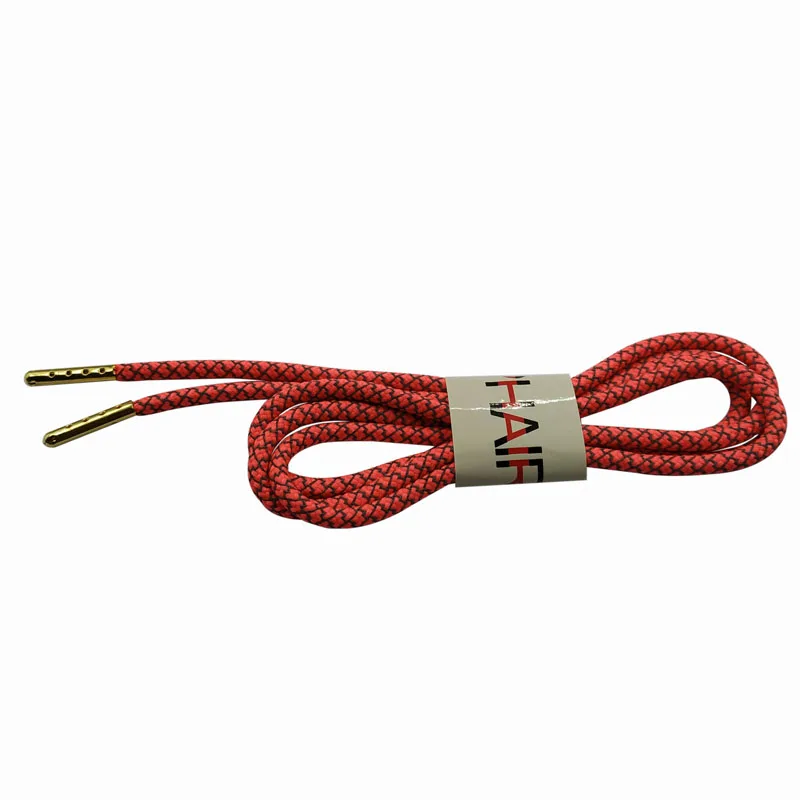 Juphair 60-160 см золотистого цвета с металлическим наконечником с фактурой спортивные шнурки 3м Reflective круглые шнурки для ботинок флуоресцентные шнурки для кроссовок веревка для шнурков