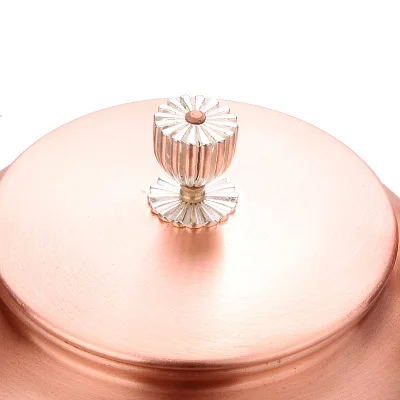 Толстый медный чайник ручной работы Wanshixing высококачественный для вареного чая