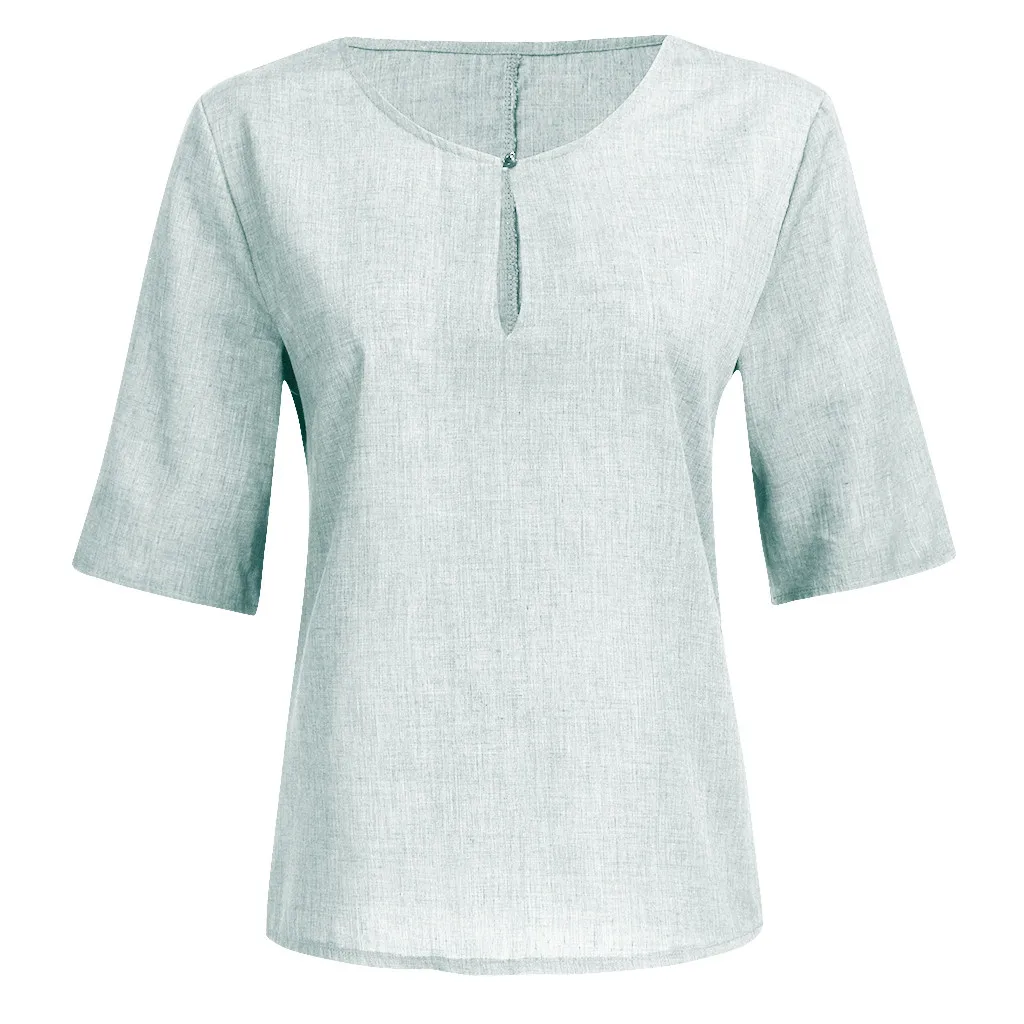 Свободная льняная Футболка FREE страуса для женщин мягкая и комфортная