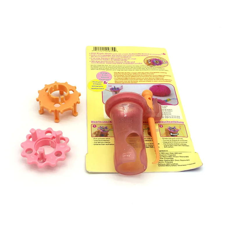 1 комплект DONYAMY пластмассовый вязальный крючок ткацкий станок для шарфа шапки