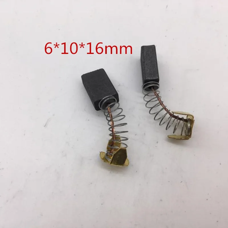 

5pairs CB103 carbon brush replacement for MAKITA 0810 rotory hammer 7" circular saw 6*10*16mm good quality