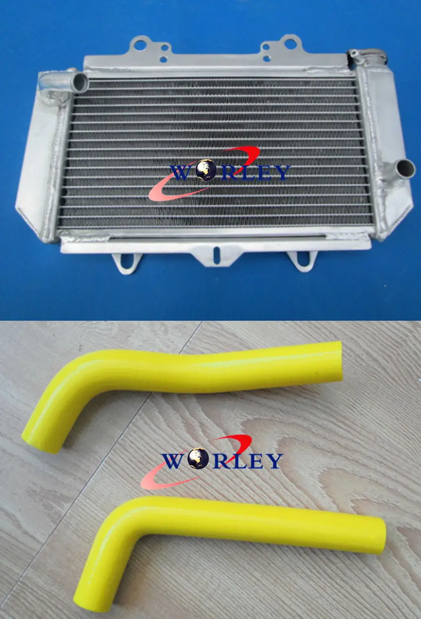 

GPI для мотоцикла Yamaha YFZ450 YFZ 450 радиатор и желтый шланг 04 05 06 07 08 2004 2005 2006 2007