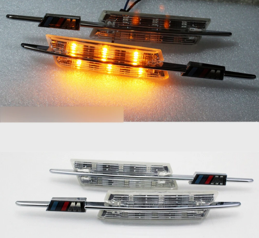 2 цвета на выбор! Светодиодный боковой габаритный фонарь без ошибок для BMW E81 E82 E87