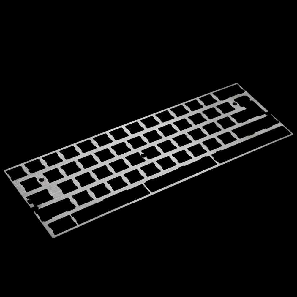 YMDK 64 Minila стальная пластина с кисточкой YD60MB программируемая подсветка RGB PCB для 60