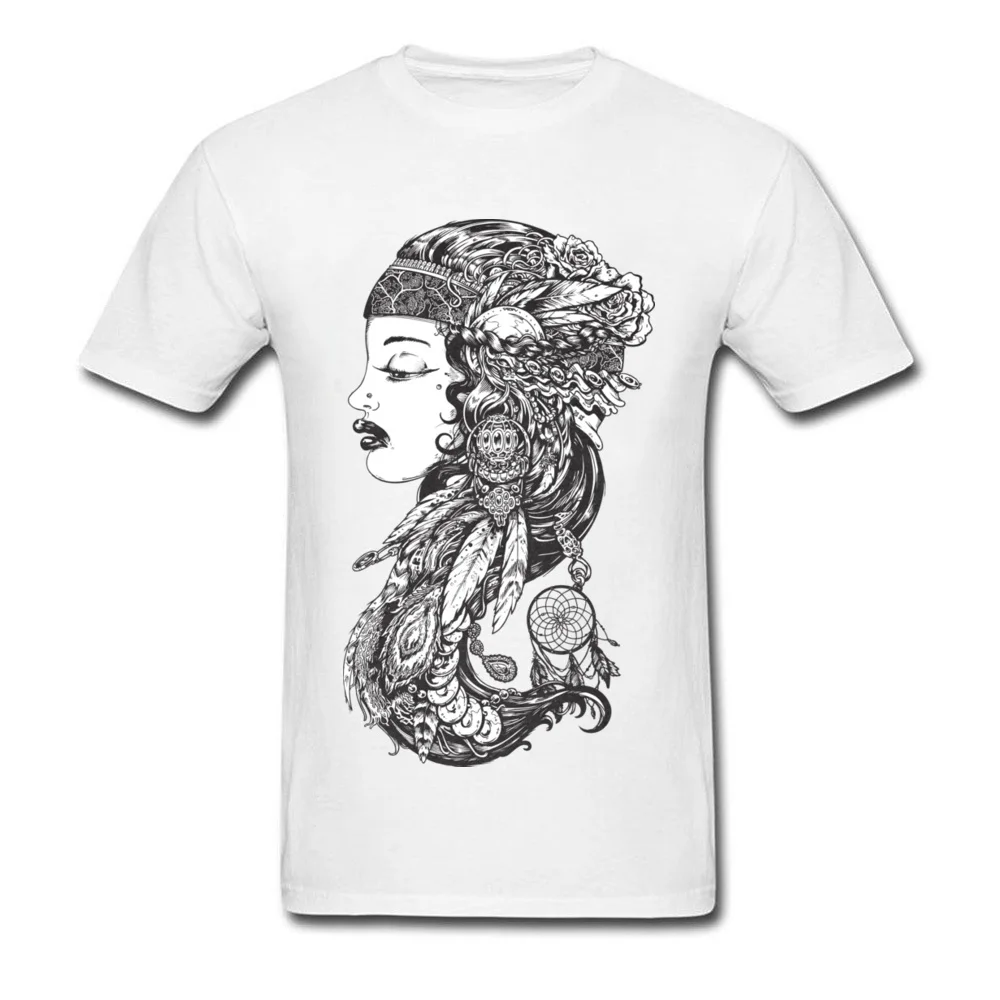 Новинка 2018 Мужская черная футболка с принтом цыганки для девочек хлопковые Топы