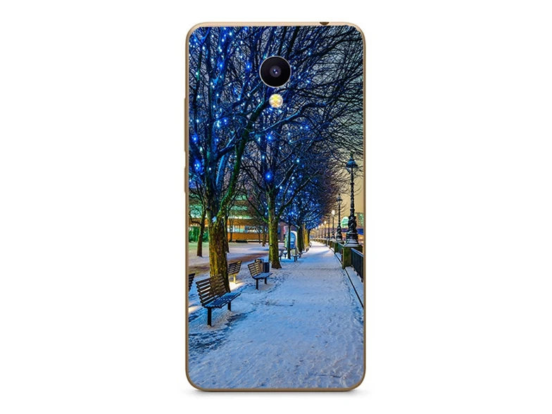 Силиконовый чехол для Meizu M5C M5S mini A5 M5 Note M3s M3 note M3S M 3 5C полный защитный |