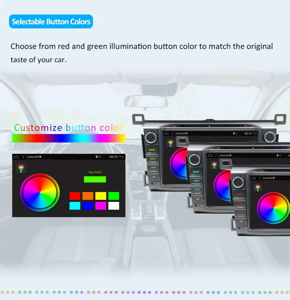 HD Octa 8 Core 2 din автомобильный радиоприемник gps Android 9,0 Автомобильный DVD плеер для Toyota RAV4 для Toyota Previa RAV 4 2013 радио кассетный магнитофон