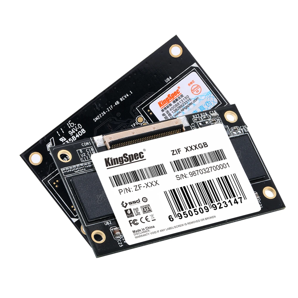 ZF-XXXGB Kingspec 8 ГБ 16 32 64 128 1.8 &quotполовина ZIF 2 Модуль hd SSD Твердотельный Накопитель