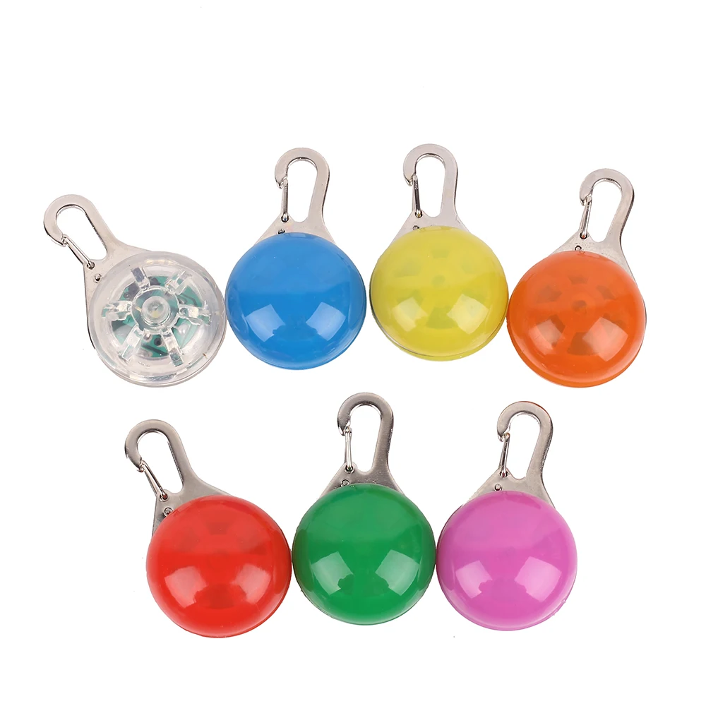 1 набор перезаряжаемых мигающих ночников Ошейников для собак с подвеской USB