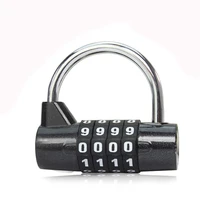 1 pcs closet padlock combination luggage coded lock cabinet safety anti theft traveling case