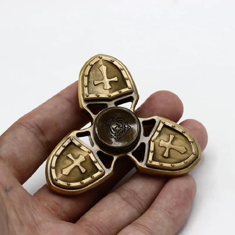 Металлические игрушки колесо три руки Figit Spinner Fidget Finger Spiner игрушка для рук