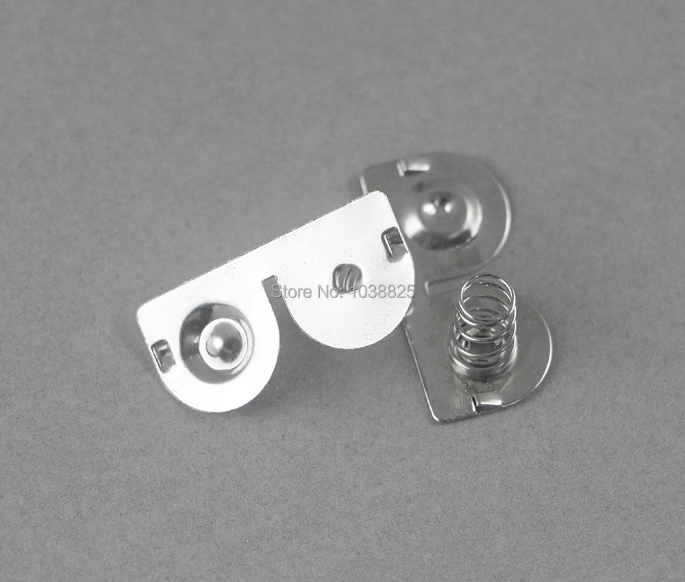 100 шт./лот клеммы аккумулятора Пружинные контакты замена пружины для игровой