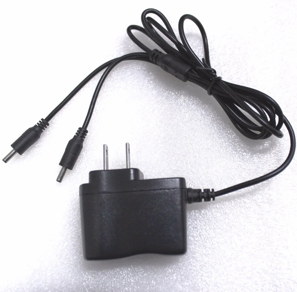 AC/DC walkie talkie accessories Adapter Charger 110-230V 7V-400mAH (two cables) For Retevis RT-628 Topsung T628 T088 | Мобильные