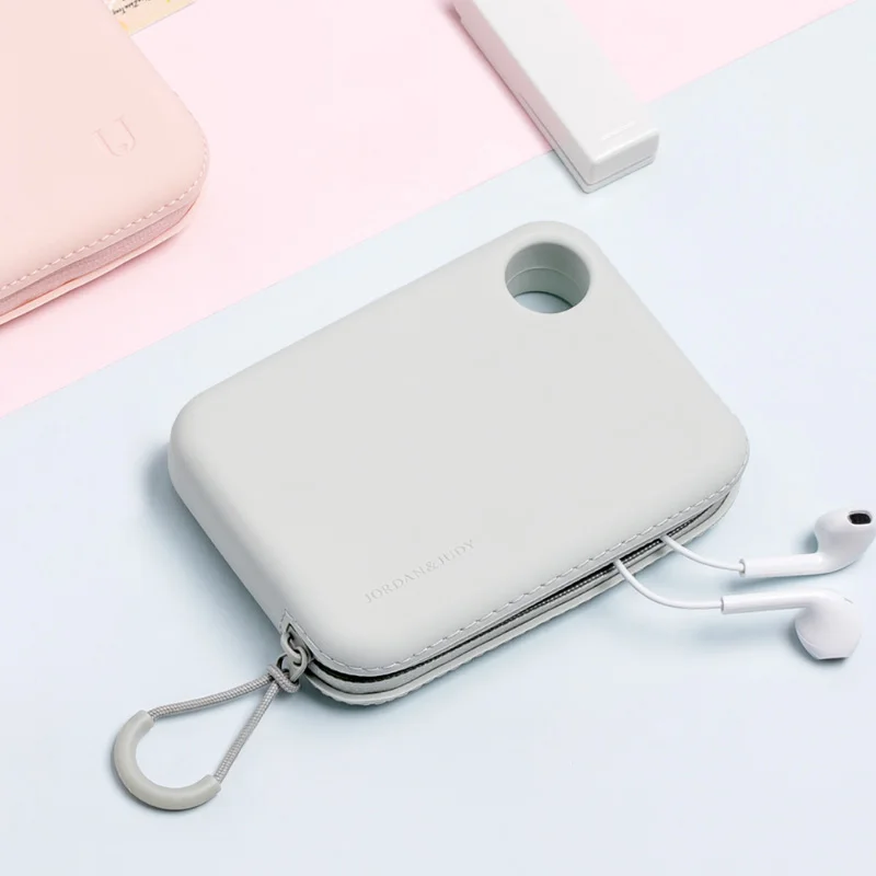 Xiaomi Mijia силиконовый портативный чехол для хранения на молнии Сумка Сумочка Кошелек легкий ж/ремешок
