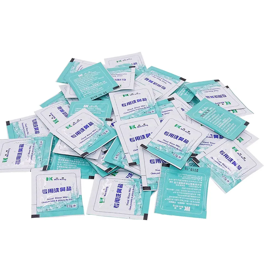 20pcs salt 20 шт медицинский очиститель носа, соль для мытья носа, соль для взрослых и детей, облегчающая аллергию, ирригатор в краску, sinusite neti pot - Цвет: 20pcs salt