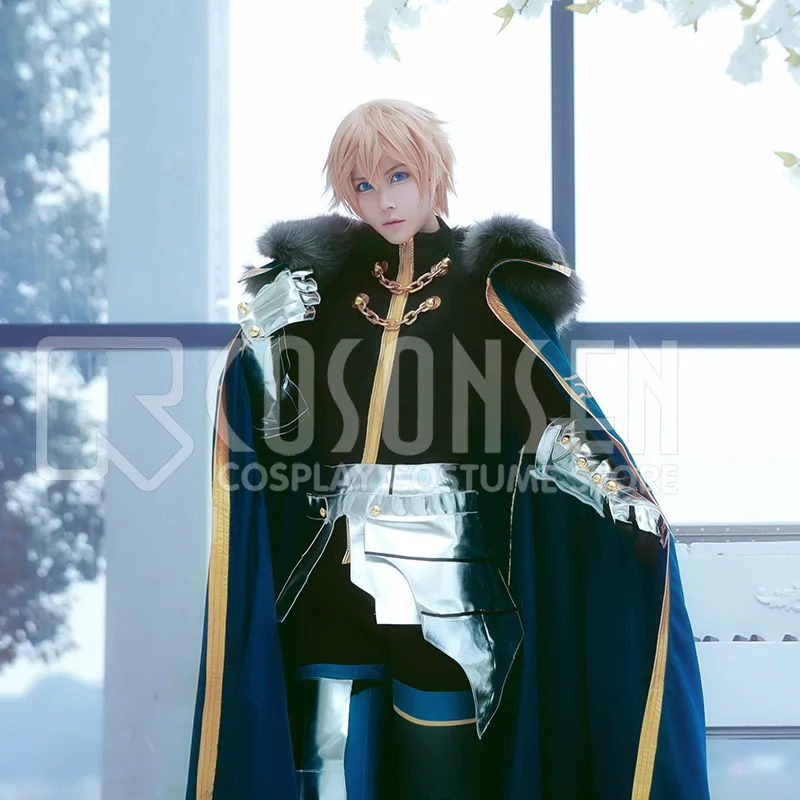 Fate Grand Order FGO Gawain саблейский служащий Косплей Костюм с плащом ONSEN полный комплект