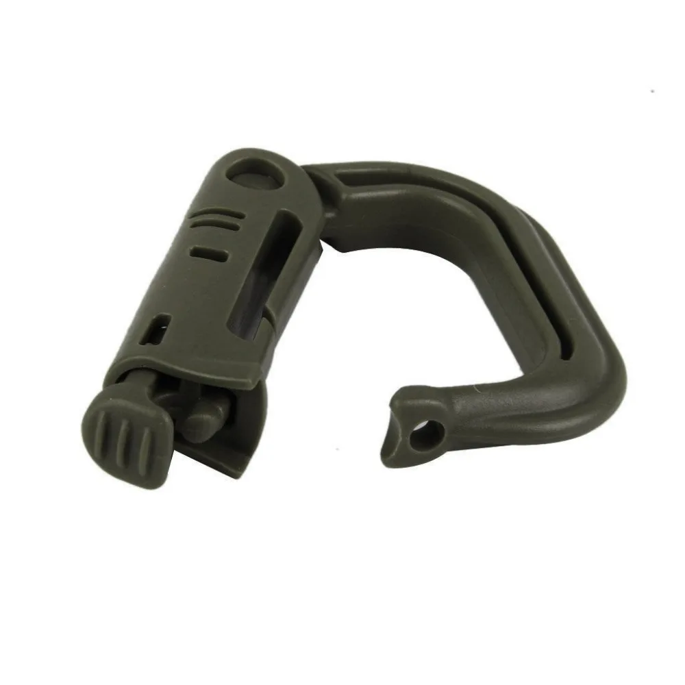 20pCarabiner d-образное кольцо минеральной с пружинным механизмом блокировки бутылки