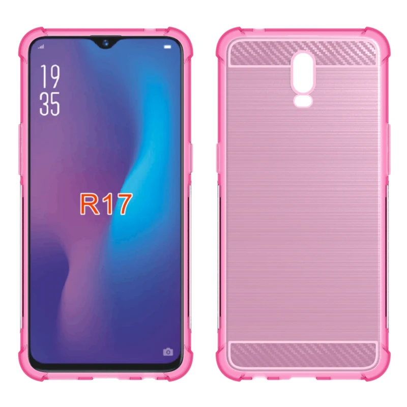 Фирменный противоударный умный мягкий чехол из ТПУ для OPPO R17 аксессуары |