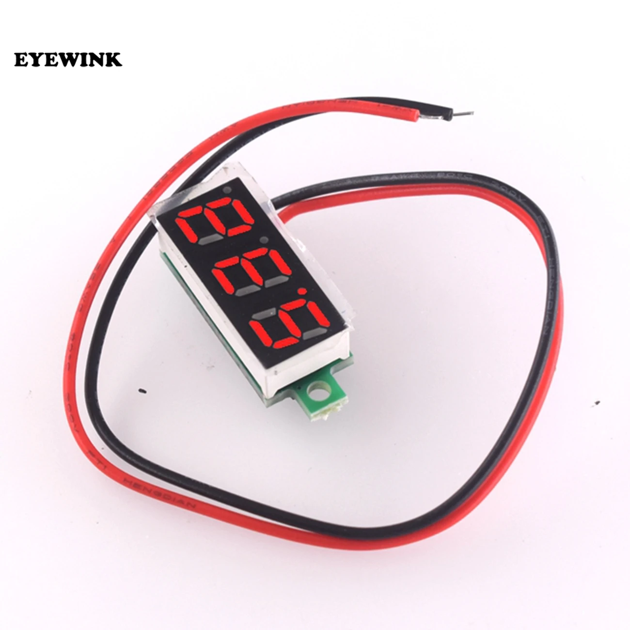 2pin 0,28 дюймов красный синий цифровой светодиодный мини дисплей модуль DC0-100V вольтметр тестер напряжения измерительный прибор с панелью мотоцикл автомобиль