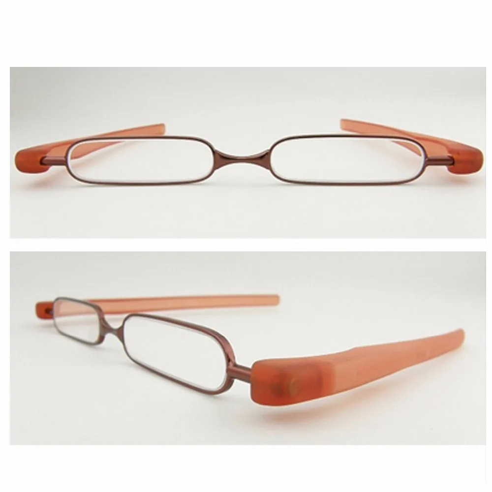 Модные складные мини очки для чтения карманный считыватель складной светильник