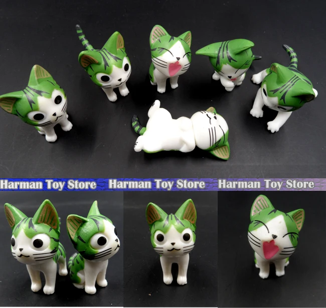 3 компл./лот 2015 новый курс на 4 5 см kawaii ПВХ фигурка из японского аниме фигурки милый