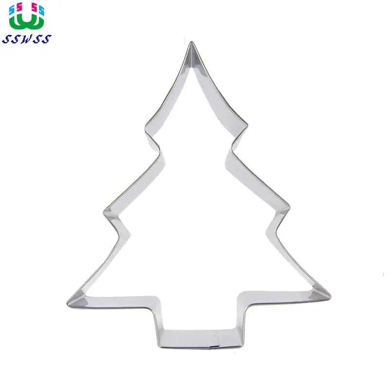 Формы для выпечки Рождественского торта, печенья, печенья, большая рождественская елка, формы для украшения торта, инструменты для торта, прямые продажи