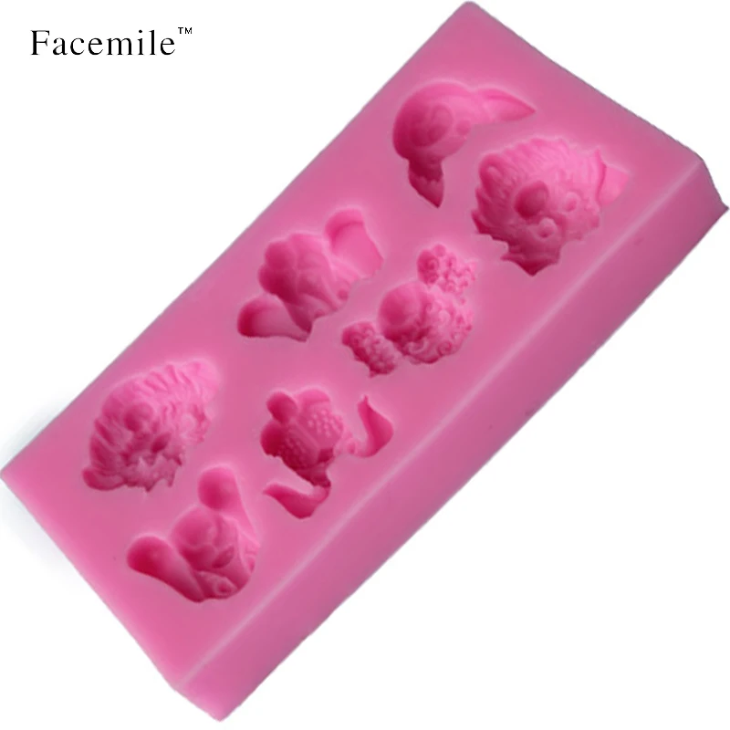 3d кастрюля для мыла и выпечки кухонная утварь печенья Форма собаки помадка