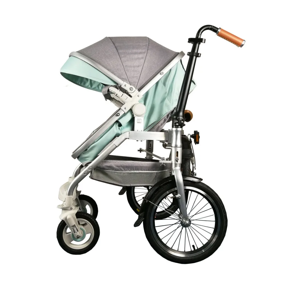Складной велосипед для отдыха родителей и детей прогулочный Pedicab матери ребенка 2