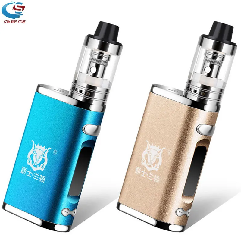 Электронная сигарета, регулируемый vape 80 Вт, комплект модов, Встроенный 2000 мАч, батарейный блок, 3 мл, бак, электронная сигарета, большой дымовой Атомайзер