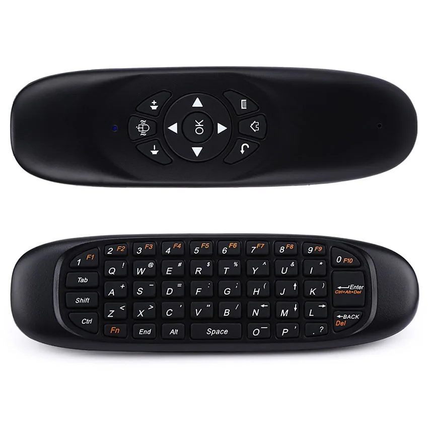 C120 все в одном 2,4G Air mouse перезаряжаемая беспроводная клавиатура дистанционного управления для Android tv Box компьютер планшет игровой плеер